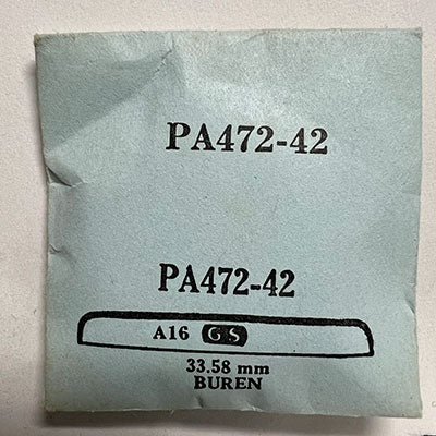 BUREN - Round 33.58mm PA472-42
