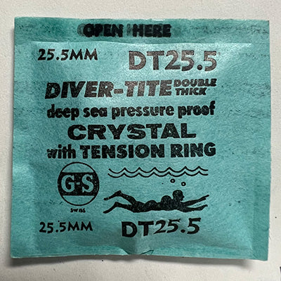 DIVER WITH TENSION RING - Round 25.5mm