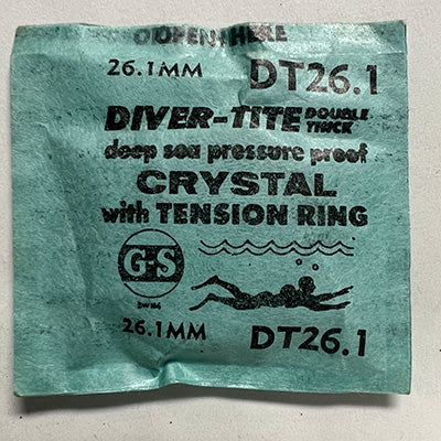 DIVER WITH TENSION RING - Round 26.1mm