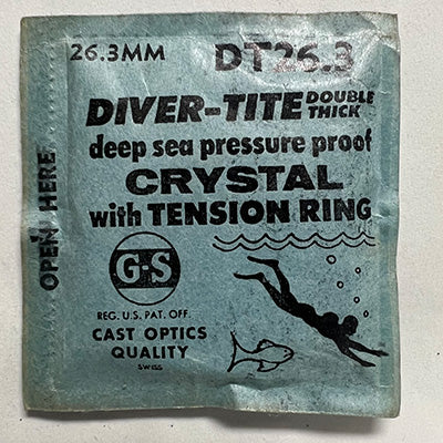 DIVER WITH TENSION RING - Round 26.3mm