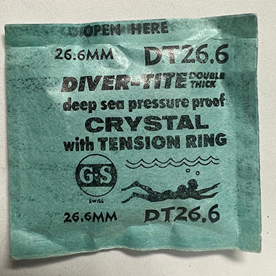 DIVER WITH TENSION RING - Round 26.6mm