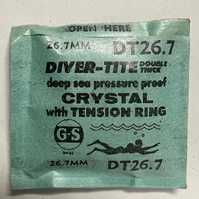 DIVER WITH TENSION RING - Round 26.7mm