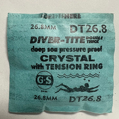 DIVER WITH TENSION RING - Round 26.8mm