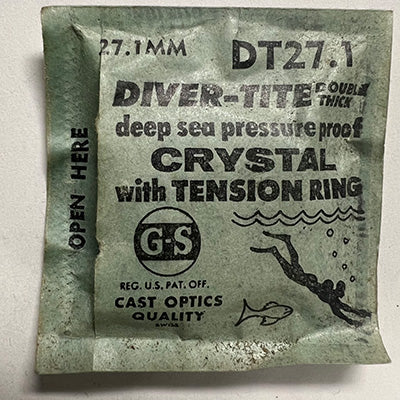 DIVER WITH TENSION RING - Round 27.1mm