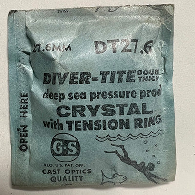 DIVER WITH TENSION RING - Round 27.6mm