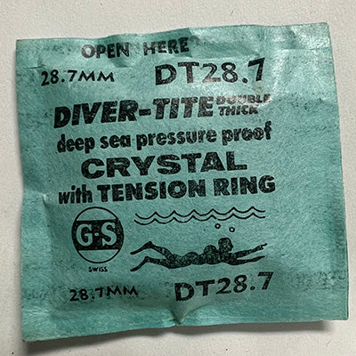 DIVER WITH TENSION RING - Round 28.7mm