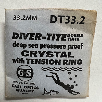 DIVER WITH TENSION RING - Round 33.2mm