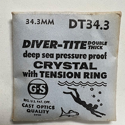DIVER WITH TENSION RING - Round 34.3mm