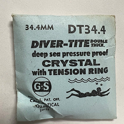 DIVER WITH TENSION RING - Round 34.4mm