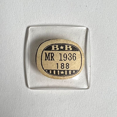 ELGIN : BELFAIR (AND OTHERS) - Rectangle w/Radius Corners 19.3mm x 18.8mm