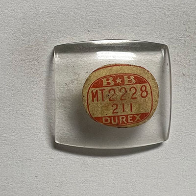 ELGIN : 4608 LORD ELGIN - Tonneau 22.2mm x 21.1mm DUREX