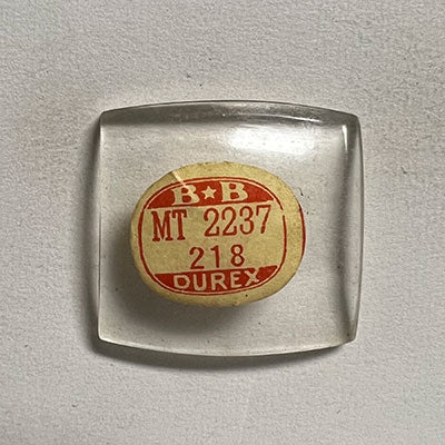 ELGIN : 4614, 4614A & 6720 - Tonneau 22.3mm x 21.8mm DUREX