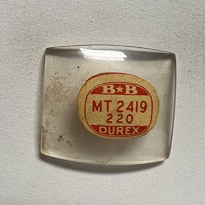 ELGIN : 5725 - Tonneau 24.1mm x 22.0mm DUREX