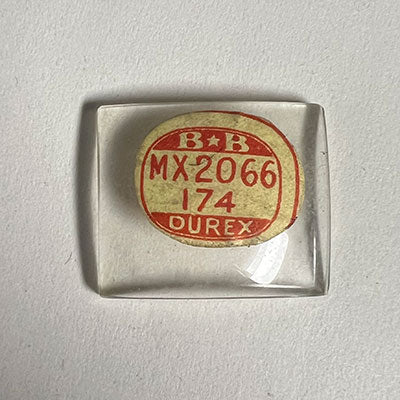 ELGIN : MILBURN & 6524 - Rectangle 20.6mm x 17.4mm DUREX