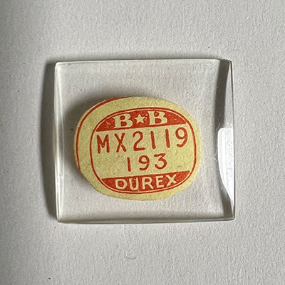 ELGIN : 6613 - Rectangle 21.1mm x 19.3mm DUREX
