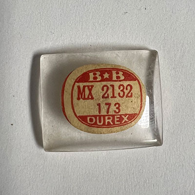 ELGIN : KENSINGTON & 6515 - Rectangle 21.3mm x 17.3mm DUREX