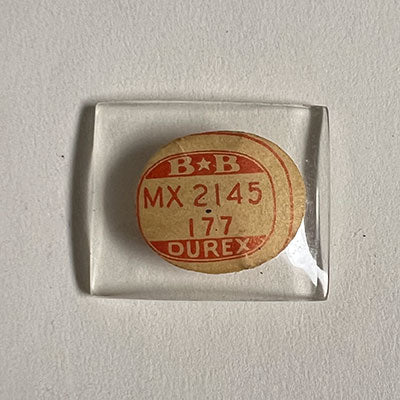 ELGIN : LA PORTE (AND OTHERS) - Rectangle 21.4mm x 17.7mm DUREX