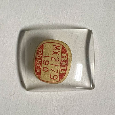 ELGIN : CRAFTSMAN & 6512 - Rectangle 21.7mm x 19.0mm DUREX