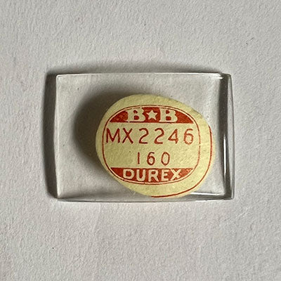 ELGIN : SPENCER & 5531 - Rectangle 22.4mm x 16.0mm DUREX