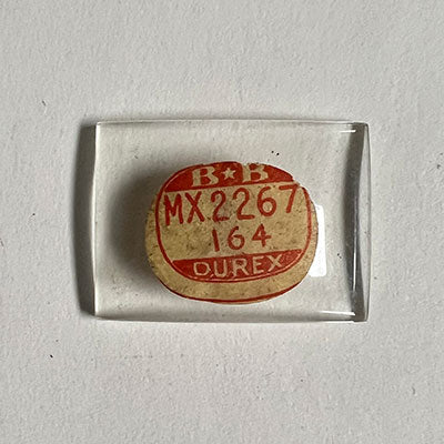 ELGIN : 3548 (AND OTHERS) - Rectangle 22.6mm x 16.4mm DUREX