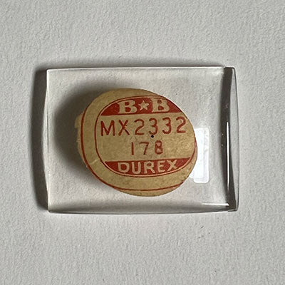ELGIN : SCARSDALE & 4535 - Rectangle 23.3mm x 17.8mm DUREX