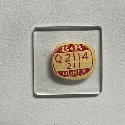 ELGIN : 6704 AND ILLINOIS - Square w/Cut Corners 21.1mm x 21.1mm DUREX