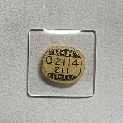 ELGIN : 6704 AND ILLINOIS - Square w/Cut Corners 21.1mm x 21.1mm