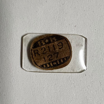 ELGIN & ILLINOIS - Rectangle w/Cut Corners 21.1mm x 12.6mm