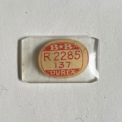 ELGIN & ILLINOIS - Rectangle w/Cut Corners 22.8mm x 13.7mm DUREX
