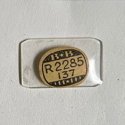 ELGIN & ILLINOIS - Rectangle w/Cut Corners 22.8mm x 13.7mm