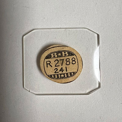 ELGIN & ILLINOIS - Rectangle w/Cut Corners 27.8mm x 24.1mm