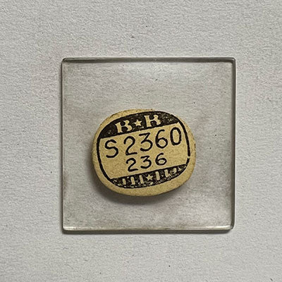 ELGIN & ILLINOIS - Square 23.6mm x 23.6mm