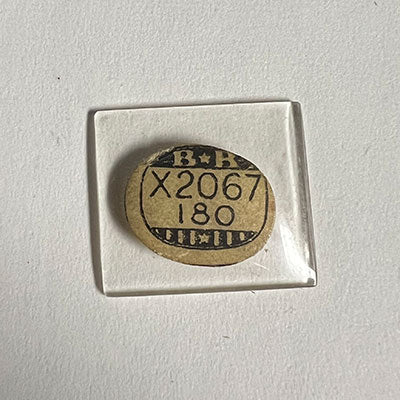 ELGIN & ILLINOIS - Rectangle 20.6mm x 18.0mm