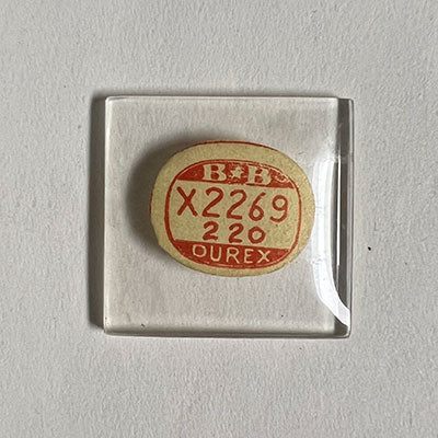 ELGIN : 4806 - Rectangle 22.6mm x 22.0mm DUREX