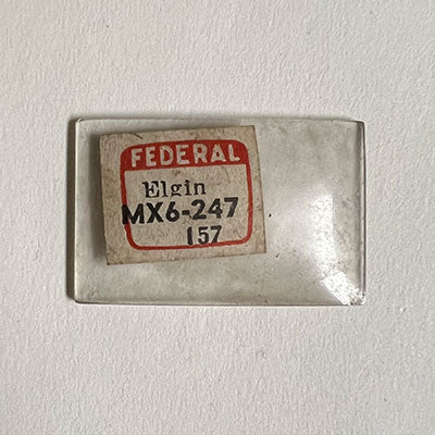 ELGIN & WALTHAM - Rectangle 24.7mm x 15.7mm