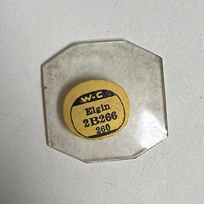 GRUEN : 707/27 AND ELGIN - Rectangle w/Cut Corners 26.6mm x 26.0mm
