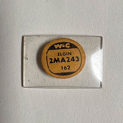 BENRUS, ELGIN & ILLINOIS - Rectangle 24.4mm x 16.2mm