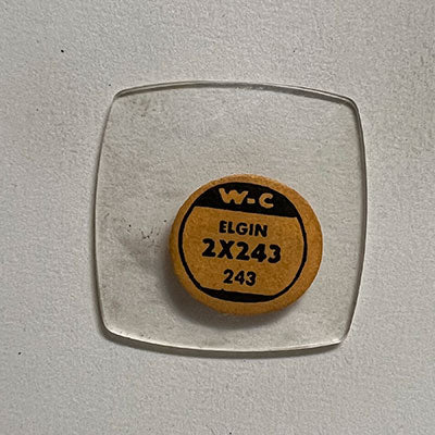 ELGIN - Cushion 24.3mm x 24.3mm