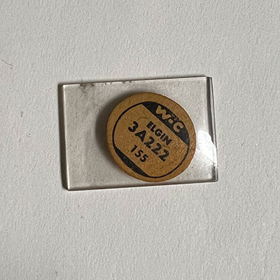 HAMILTON : NORFOLK AND ELGIN, WALTHAM - Rectangle 22.2mm x 15.4mm