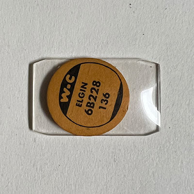 ELGIN & ILLINOIS - Rectangle w/Cut Corners 22.8mm x 13.7mm
