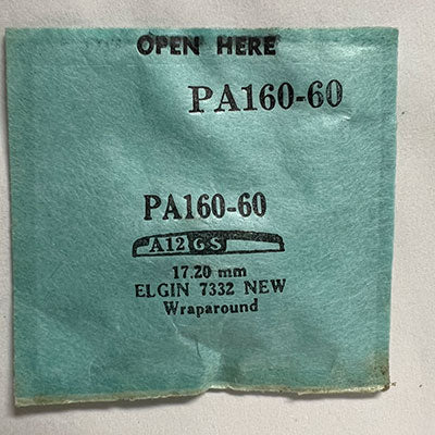 ELGIN : 7332 NEW - Round 17.2mm PA160-60