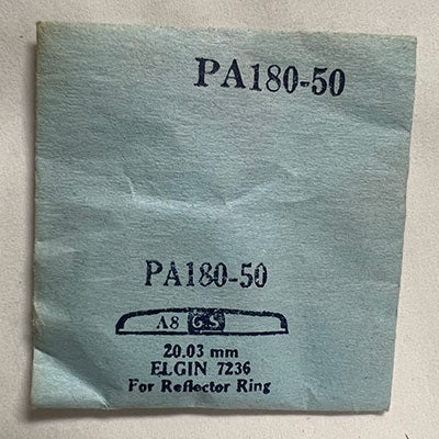 ELGIN : 7276 - Round 20.03mm PA180-50