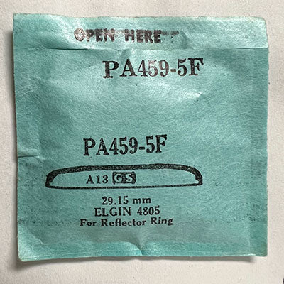 ELGIN : 4805 - Round 29.15mm PA459-5F