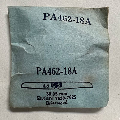 ELGIN :  BRIARWOOD & 7620-7625 - Round 30.05mm PA462-18A