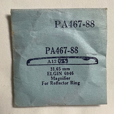 ELGIN : 6946 - Round 31.65mm PA467-88