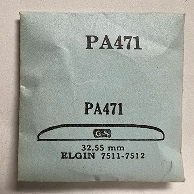 ELGIN : 7511 & 7512 - Round 32.55mm PA471