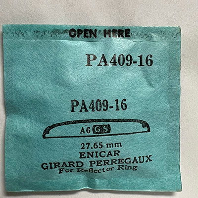 ENICAR & GIRARD PERREGAUX - Round 27.65mm PA409-16