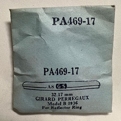 GIRARD PERREGAUX :  MODEL B 1936 - Round 32.17mm PA469-17