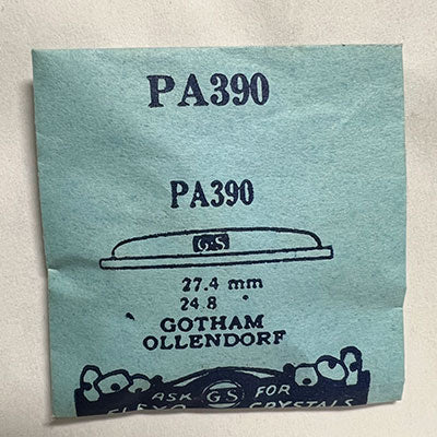 GOTHAM & OLLENDORF - Round 27.4mm PA390