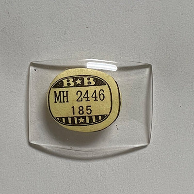 GRUEN : CURVEX-ENSIGN & 662/370 - Hexagon 24.4mm x 18.5mm
